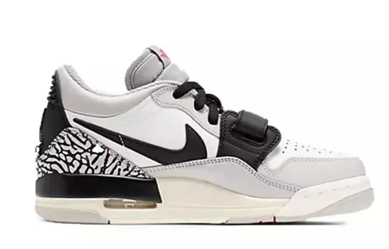 Кроссовки Jordan Legacy 312 Vintage Basketball Shoes Men Low-top Grey/white, серый