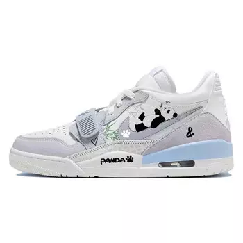 Кроссовки Jordan Legacy 312 Vintage Basketball Shoes Men Low-top Grey/white, светло-серый