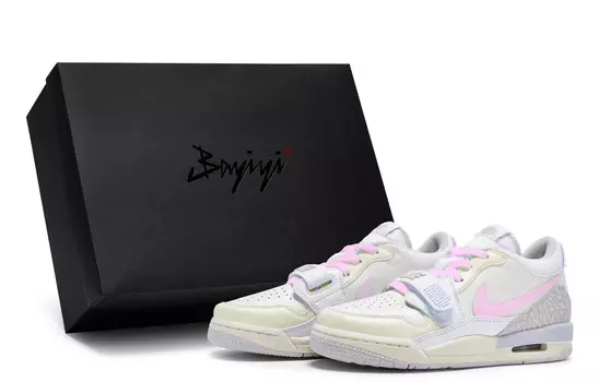 Кроссовки Jordan Legacy 312 Vintage Basketball Shoes Women's Low-top Pink/Beige, цвет Custard powder