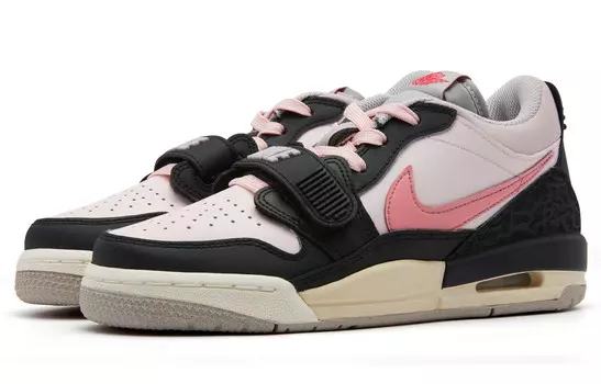 Кроссовки Jordan Legacy 312 Vintage Basketball Shoes Women's Low-top Black/pink, цвет Customized