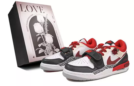 Кроссовки Jordan Legacy 312 Vintage Basketball Shoes Women's Low-top Red, красный