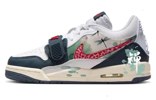 Кроссовки Jordan Legacy 312 Vintage Basketball Shoes Women's Low-top Black/white, белый