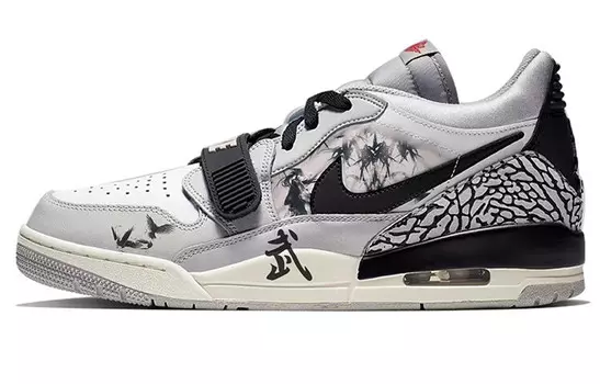 Кроссовки Jordan Legacy 312 Vintage Basketball Shoes Women's Low-top Grey/white, серый