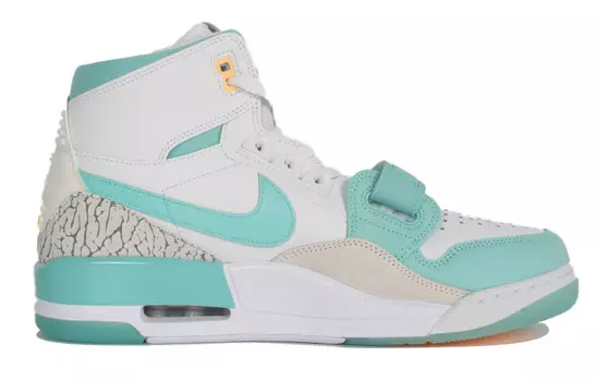 Кроссовки Jordan Legacy 312 Vintage Basketball Shoes Men High-top Green/White, зеленый