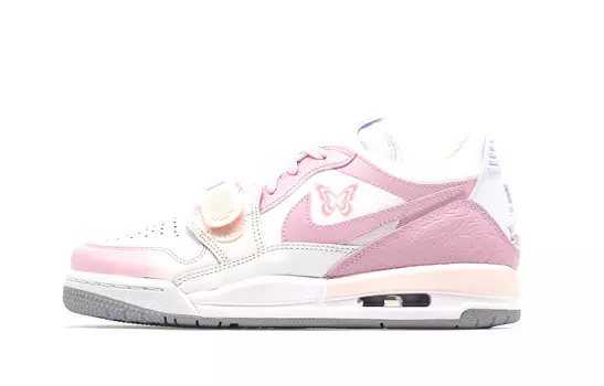 Кроссовки Jordan Legacy 312 Vintage Basketball Shoes Women's Low-top Purple/Pink, фиолетовый