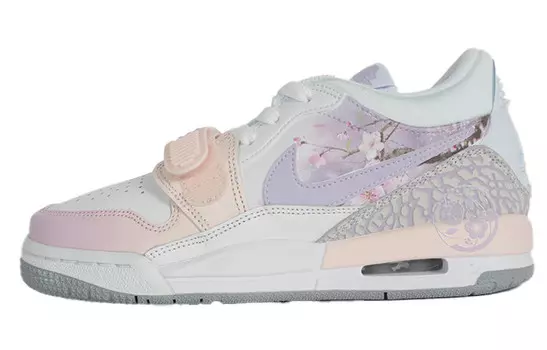 Кроссовки Jordan Legacy 312 Vintage Basketball Shoes Women's Low-top Pink/Purple, розовый
