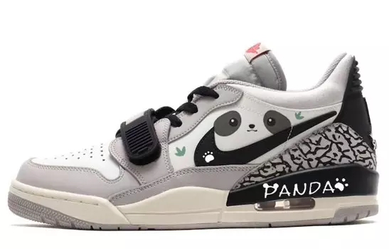 Кроссовки Jordan Legacy 312 Vintage Basketball Shoes Men Mid-top Grey/white, серый