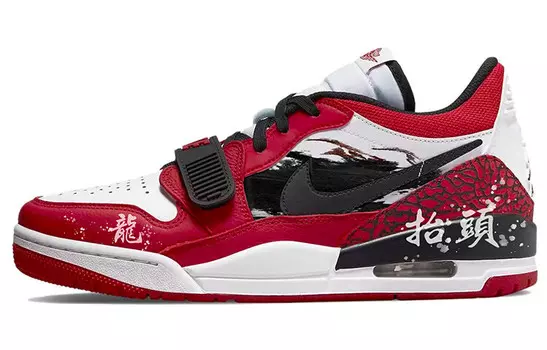 Кроссовки Jordan Legacy 312 Vintage Basketball Shoes Women's Low-top Red/white/black, красный
