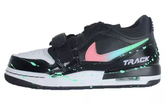 Кроссовки Jordan Legacy 312 Vintage Basketball Shoes Men Low-top Black/white, черный
