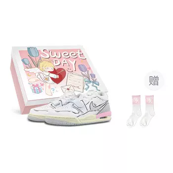 Кроссовки Jordan Legacy 312 Vintage Basketball Shoes Women's Low-top White/pink, белый