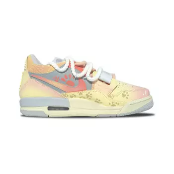 Кроссовки Jordan Legacy 312 Vintage Basketball Shoes Women's Low-top Yellow/white/powder, желтый