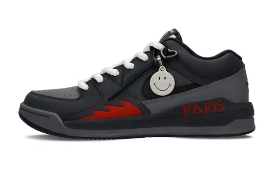 Кроссовки Jordan Lifestyle Shoes Men Low-top Black/Gray, черный/серый