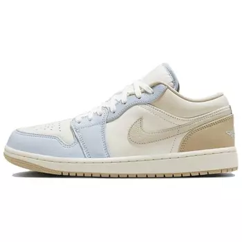 Кроссовки Jordan Lifestyle Shoes Unisex Low-top Coconut Milk Color / Sail White / Sesame Brown / Coconut Milk Color, коричневый