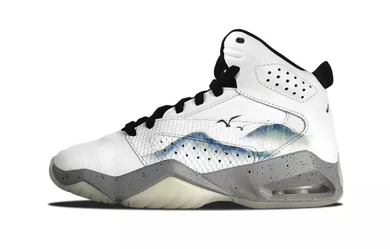 Кроссовки Jordan Lift Off Vintage Basketball Shoes Women's Mid-top Blue, белый
