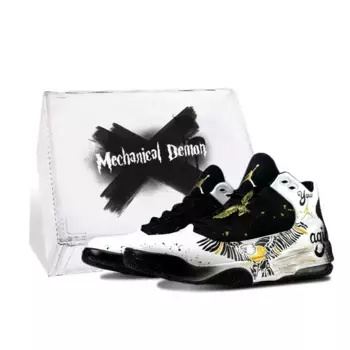 Кроссовки Jordan Max Aura 2 Vintage Basketball Shoes Men Mid-top Black/White, черный/белый