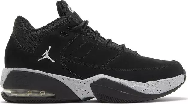 Кроссовки Jordan Max Aura 3 GS Black Wolf Grey, черный