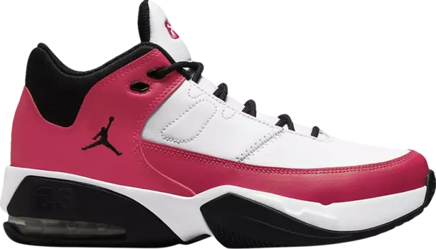 Кроссовки Jordan Max Aura 3 GS White Very Berry, красный