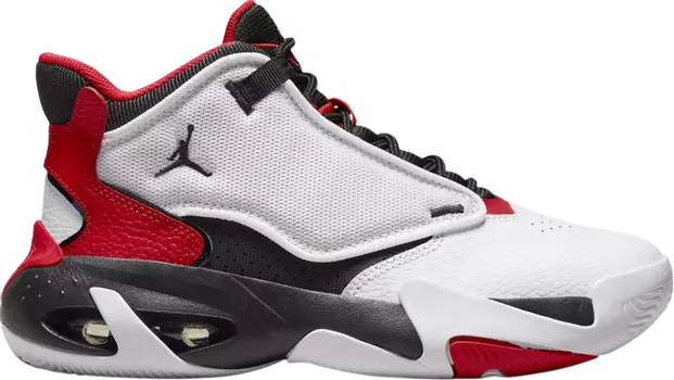 Кроссовки Jordan Max Aura 4 GS White University Red, белый