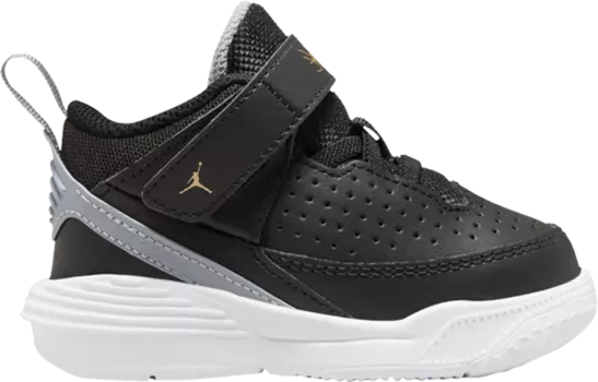 Кроссовки Jordan Max Aura 5 TD 'Black Metallic Gold', черный