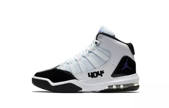 Кроссовки Jordan Max Aura Vintage Basketball Shoes Women's Low-top Black/white, черный