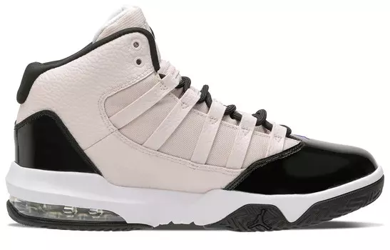 Кроссовки Jordan Max Aura Vintage Basketball Shoes Women's High-top Black/pink, розовый
