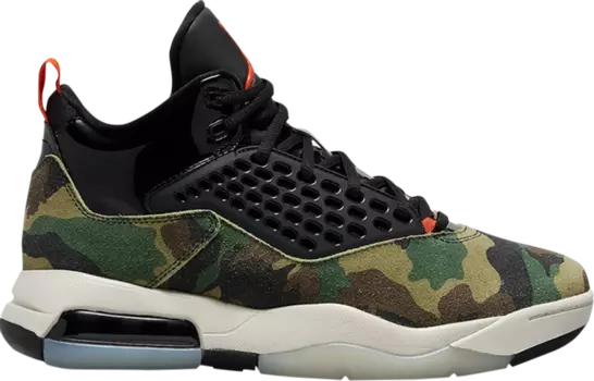 Кроссовки Jordan Maxin 200 Camo, зеленый
