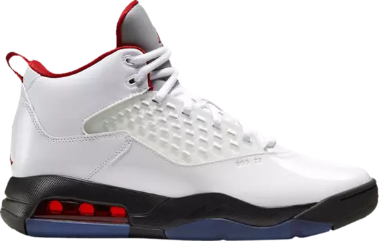 Кроссовки Jordan Maxin 200 White Gym Red, белый