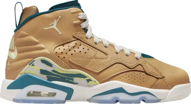 Кроссовки Jordan MVP GS 'Twine Geode Teal', коричневый