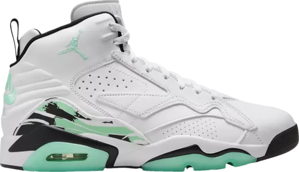 Кроссовки Jordan MVP 'White Green Glow', белый
