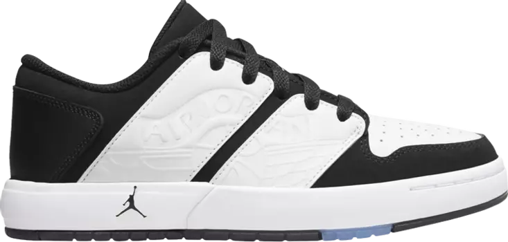 Кроссовки Jordan NU Retro 1 Low GS 'White Black', белый