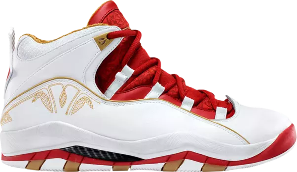 Кроссовки Jordan Olympia White Varsity Red, белый