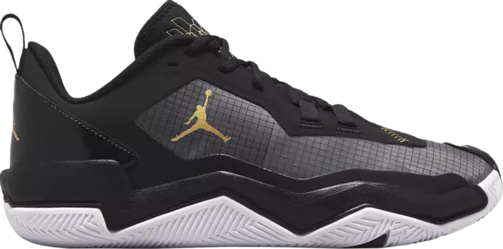 Кроссовки Jordan One Take 4 Black Metallic Gold, черный