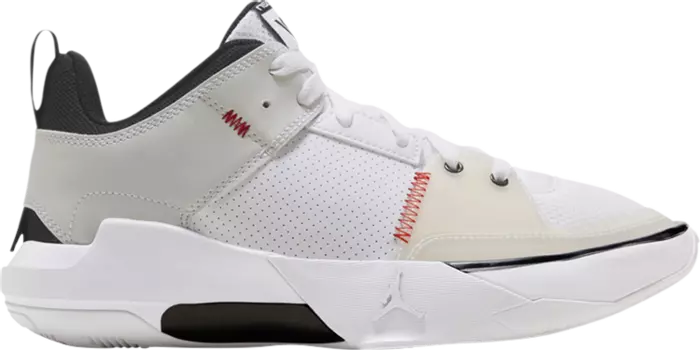 Кроссовки Jordan One Take 5 GS 'White Black', белый