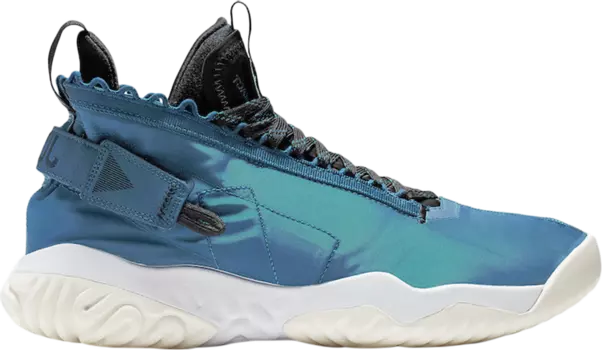 Кроссовки Jordan Proto React Green Abyss, зеленый