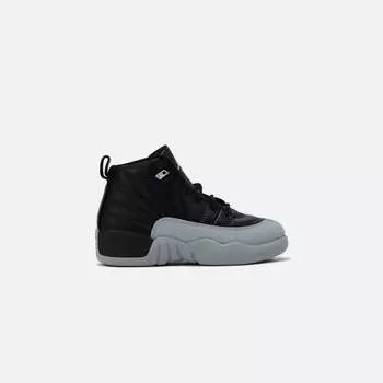 Кроссовки Jordan PS Air Jordan 12, цвет Retro Black/Wolf Grey/White