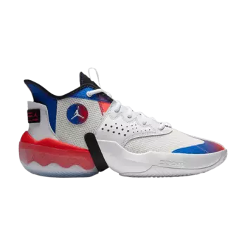 Кроссовки Jordan React Elevation PF 'White Infrared Royal', белый