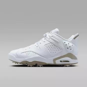 Кроссовки Jordan Retro 6 G, цвет White/Khaki