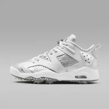 Кроссовки Jordan Retro 6 G NRG, цвет Photon Dust/White/Metallic Silver