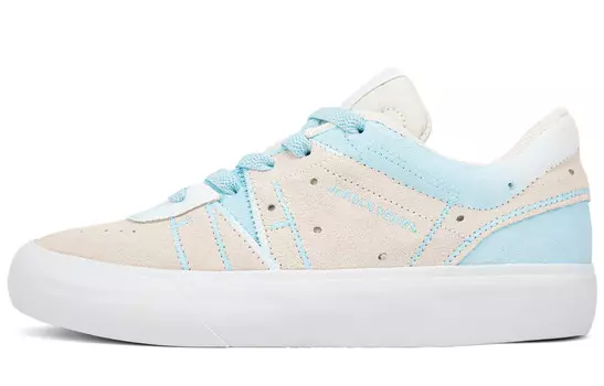 Кроссовки Jordan Skateboarding Shoes Women's Low-top White/blue, белый/синий