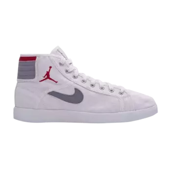 Кроссовки Jordan Sky High Canvas 'White Varsity Red', белый