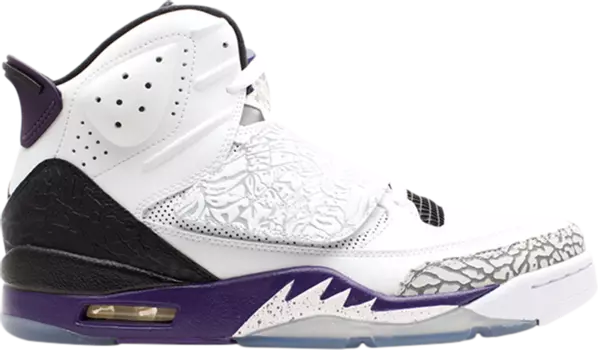 Кроссовки Jordan Son Of Mars Club Purple, белый