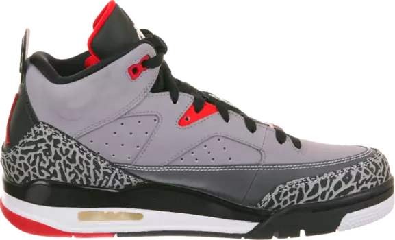 Кроссовки Jordan Son of Mars Low Cement Grey Gym Red, серый