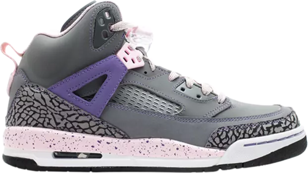 Кроссовки Jordan SpizIke GS Purple Earth, серый
