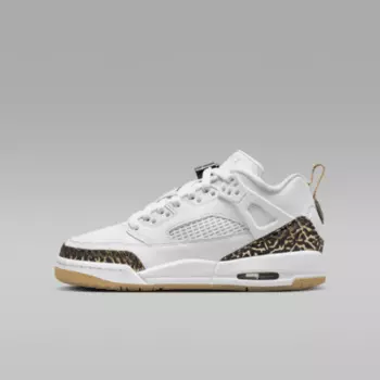 Кроссовки Jordan Spizike Low, цвет White/Metallic Gold/Sail/Black