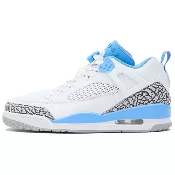 Кроссовки Jordan Spizike Vintage Basketball Shoes Unisex Low-top White/blue, белый