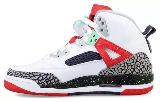 Кроссовки Jordan Spizike Vintage Basketball Shoes Unisex Mid-top Black/Dark Obsidian/Total Orange, черный/оранжевый