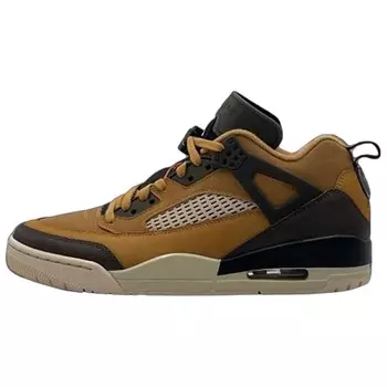 Кроссовки Jordan Spizike Vintage Basketball Shoes Unisex Low-top Brown/black/beige, коричневый