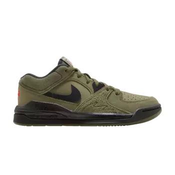 Кроссовки Jordan Stadium 90 GS 'Medium Olive', зеленый