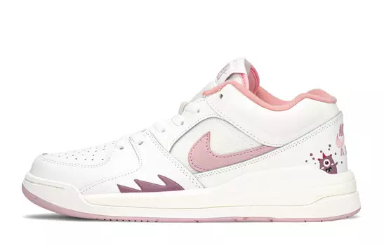 Кроссовки Jordan Stadium 90 Lifestyle Shoes Women's Low-top White/purple, фиолетовый