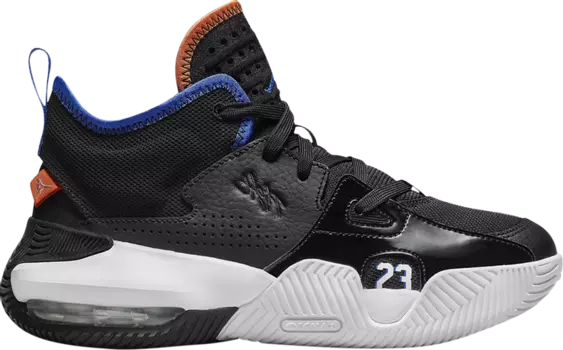 Кроссовки Jordan Stay Loyal 2 GS Black Safety Orange, черный